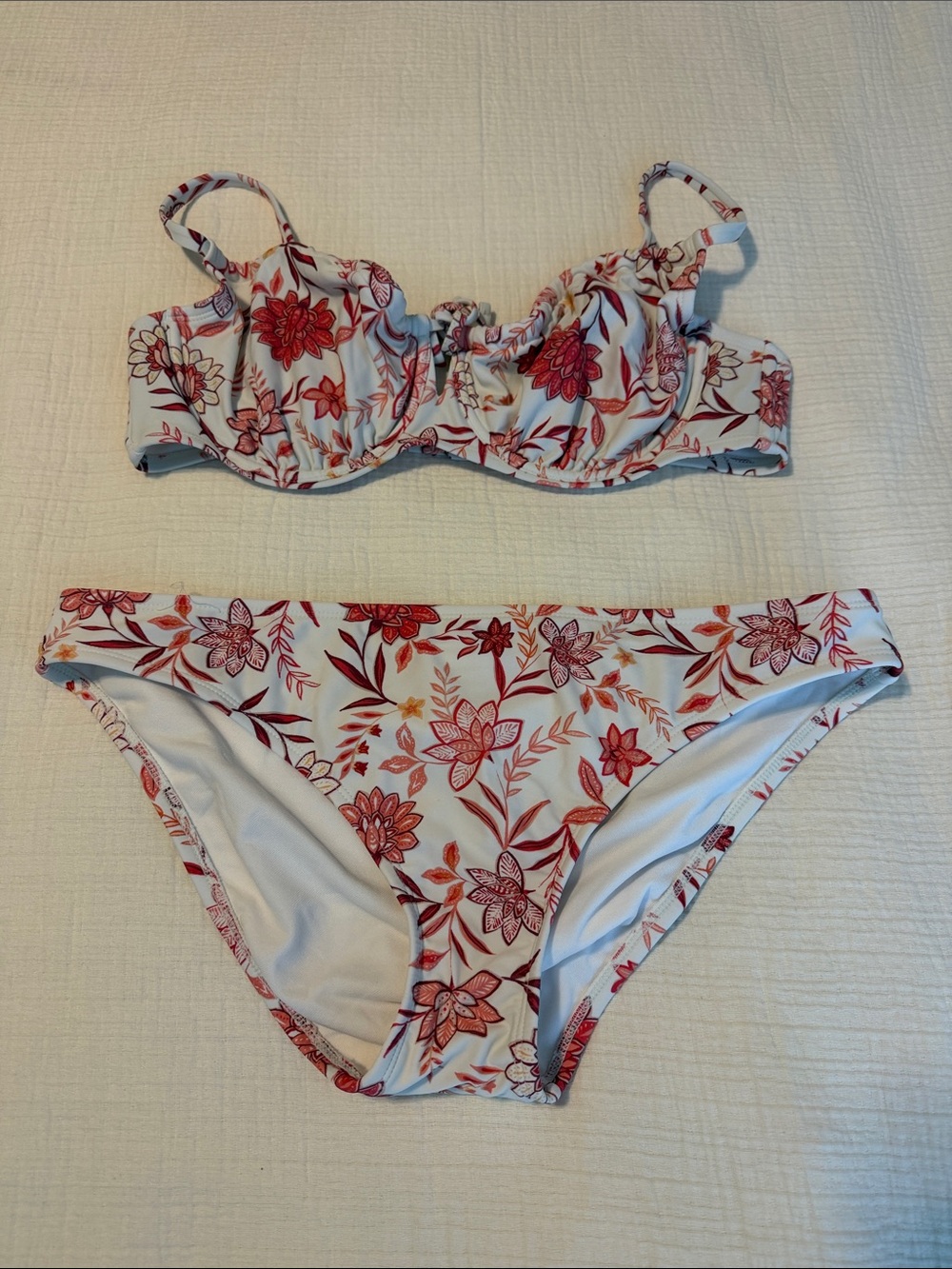 Kona Sol Floral Bikini Set